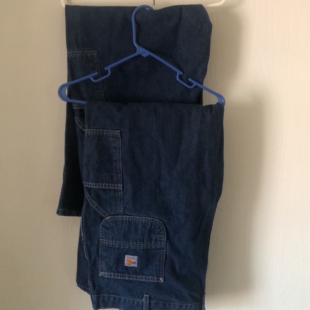 Men’s work Carhartt FR cat2 bundle Blue Denim carpenter work Jeans